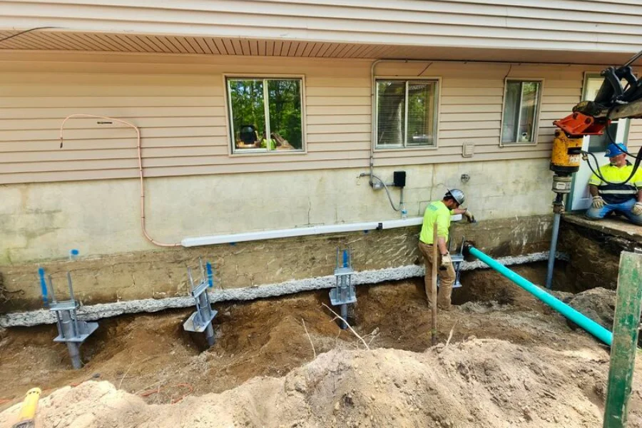 Helical Pier Installation in Port St. Lucie, FL