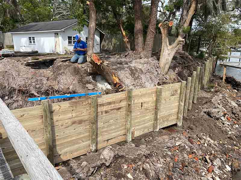 Seawall Repair in Port St. Lucie, FL